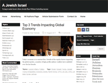 Tablet Screenshot of ajewishisrael.com